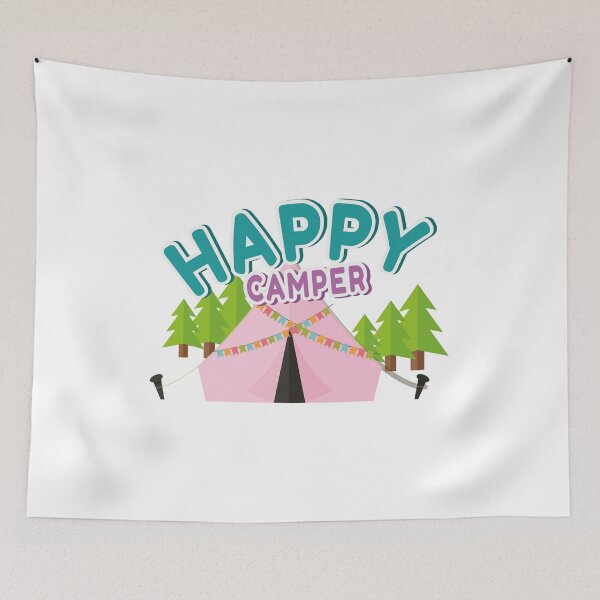 Item preview, Happy Camper Vacation Camping Gifts designed and sold by miracletee.