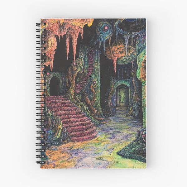 Item preview, Crayon Lovecraft Ruins – Omega Days Cave designed and sold by TechDreamscapes.