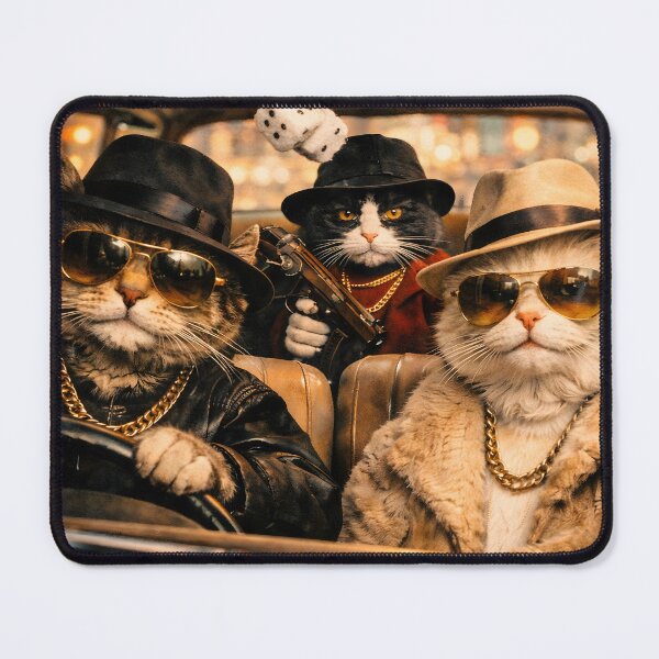 Item preview, Gangster Cats Crew designed and sold by TeeVelora.