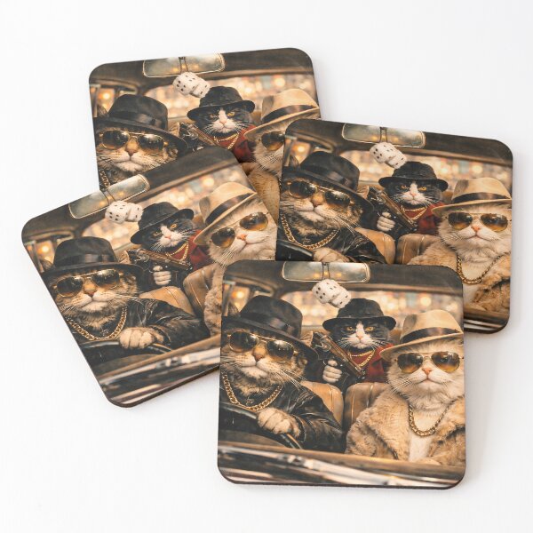Item preview, Gangster Cats Crew designed and sold by TeeVelora.