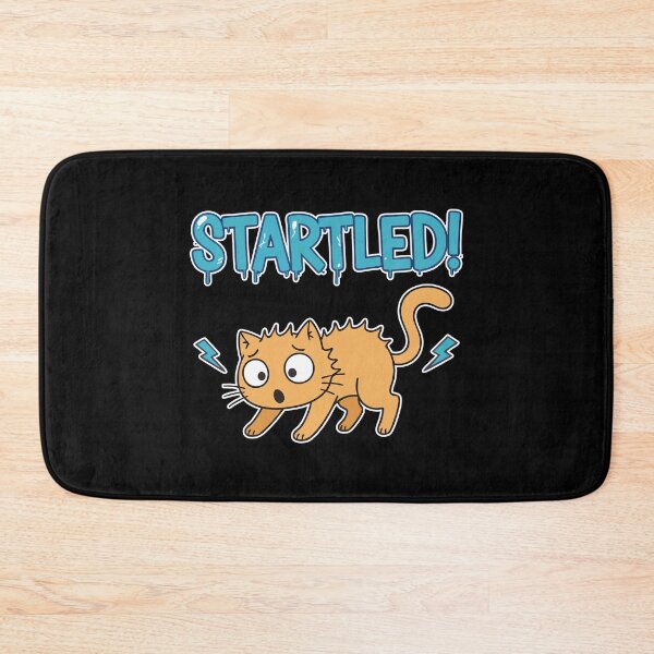 Item preview, STARTLED! Orange Cat Cartoon designed and sold by Taridesign.
