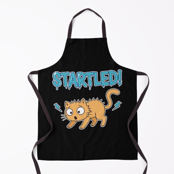 Item preview, STARTLED! Orange Cat Cartoon designed and sold by Taridesign.
