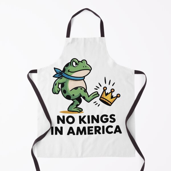 Item preview, No Kings In America Frogs Against Fascism designed and sold by Eh Plus Designs.