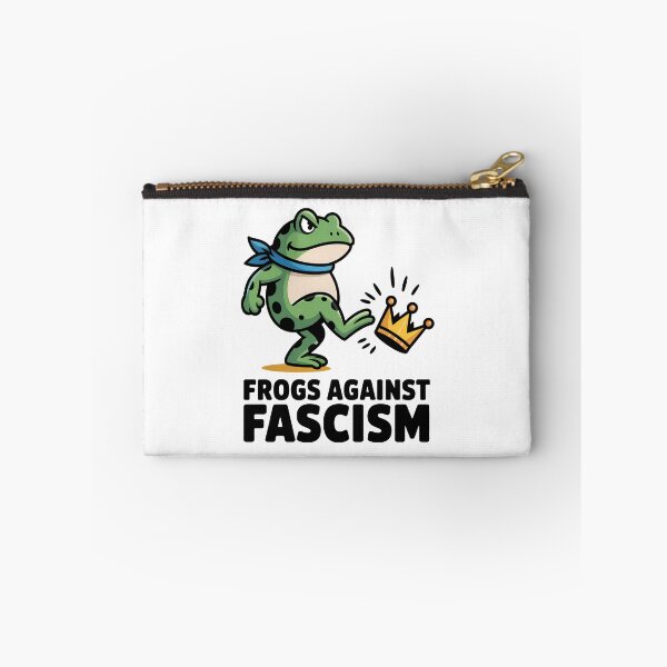 Artikelvorschau, Frösche gegen Faschismus Keine Könige in Amerika entworfen und verkauft von Eh Plus Designs.