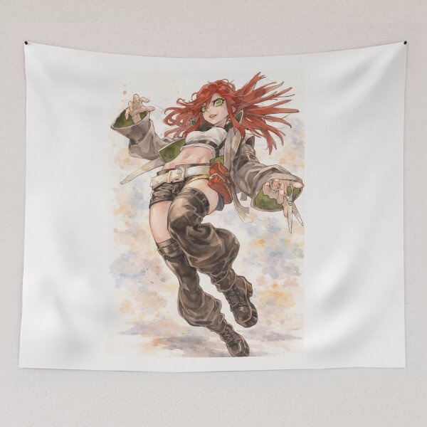 Item preview, gachiakuta riyo watercolor designed and sold by lilypadblue.