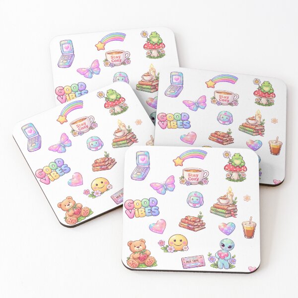Item preview, Girly sticker pack  designed and sold by lewiemac.