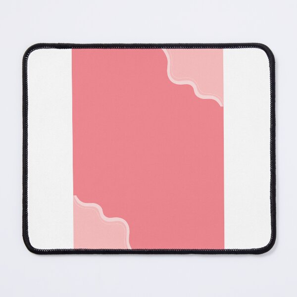 Item preview, Pink Minimalist Wave Corner Pattern | Soft Aesthetic Background designed and sold by DreamForge Collections.