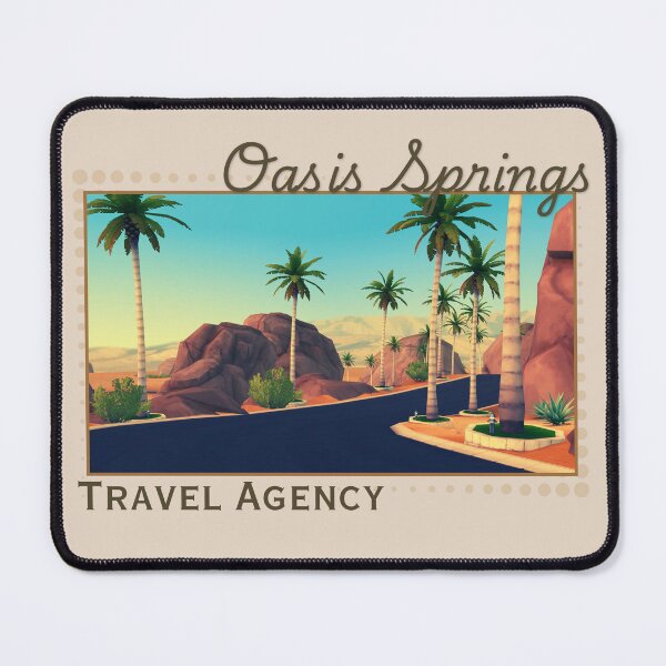 Item preview, Oasis Springs Travel Agency Shirt | Desert Travel Humor | Oasis Springs Design designed and sold by DonnaRaine.