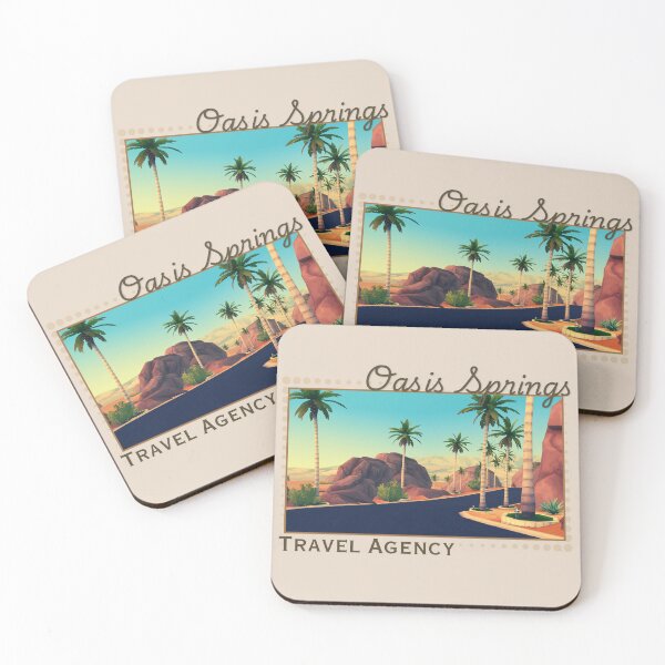 Item preview, Oasis Springs Travel Agency Shirt | Desert Travel Humor | Oasis Springs Design designed and sold by DonnaRaine.