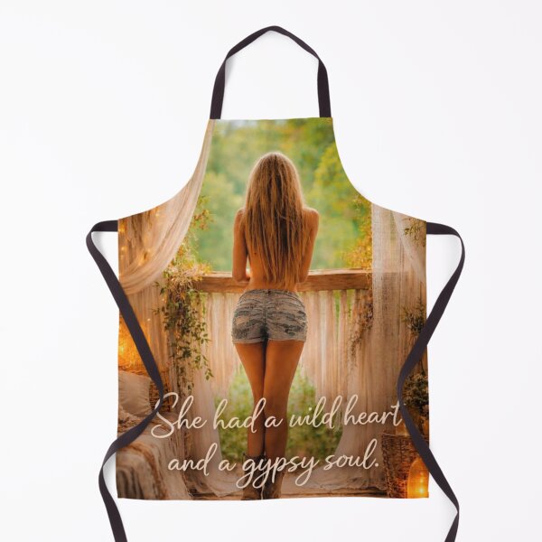 Item preview, Wild Heart Gypsy Soul – Boho Cottagecore Aesthetic Quote Art designed and sold by SoulInspiredStudios.