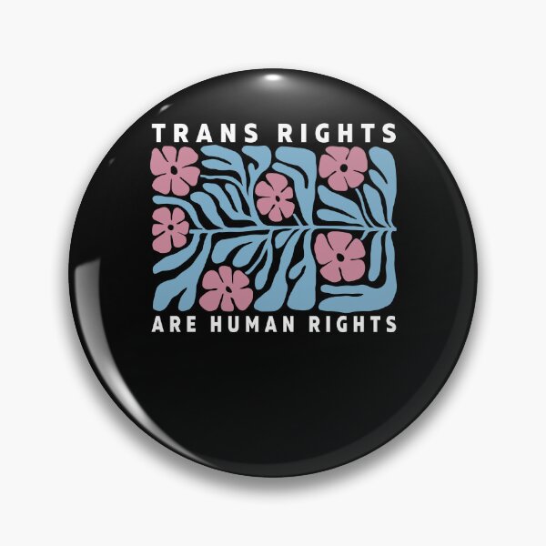 Item preview,  Trans Rights Are Human Rights Boho Floral designed and sold by Ariana De Amicis.