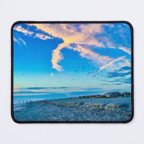 Item preview, Birds in Flight at Sunrise – Coastal Beach Sky Photography designed and sold by aadventures.