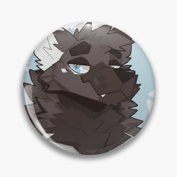 Item preview, Cool Dark Grey Anthro Wolf Furry Character designed and sold by KaMow.