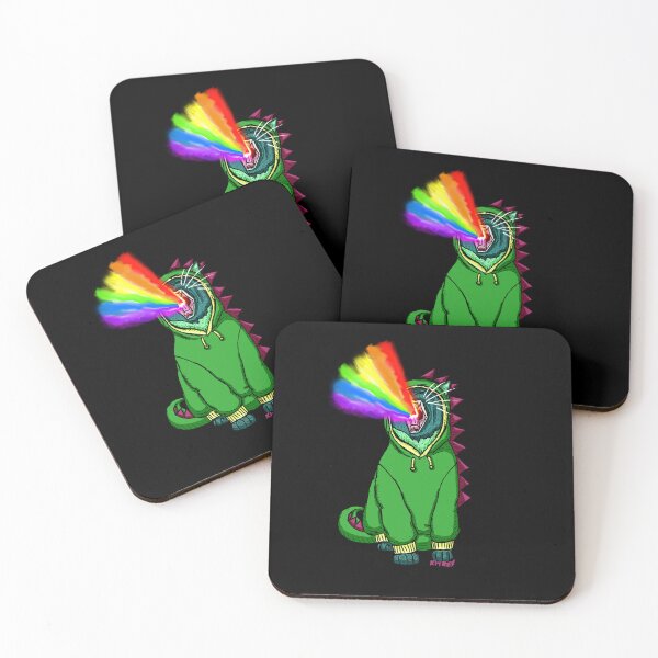 Item preview, Angry Rainbow Pride Lizard Cat! designed and sold by Kit Rex.
