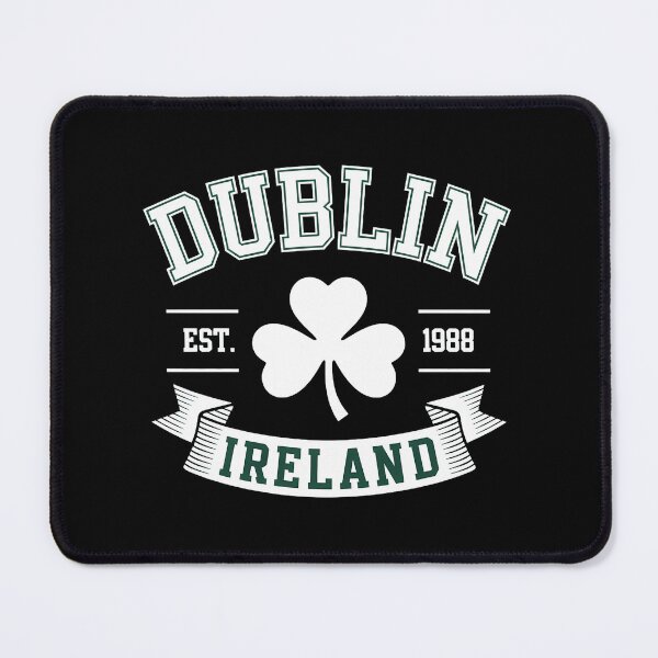 Item preview, Dublin Ireland Shamrock Irish St. Patricks Day Dark Green designed and sold by TyraYoung.