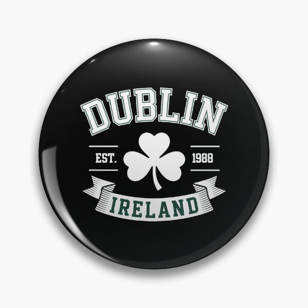 Item preview, Dublin Ireland Shamrock Irish St. Patricks Day Dark Green designed and sold by TyraYoung.