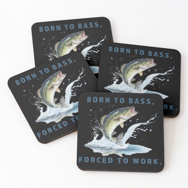 Item preview, Born To Bass, Forced To Work designed and sold by Capturetees.