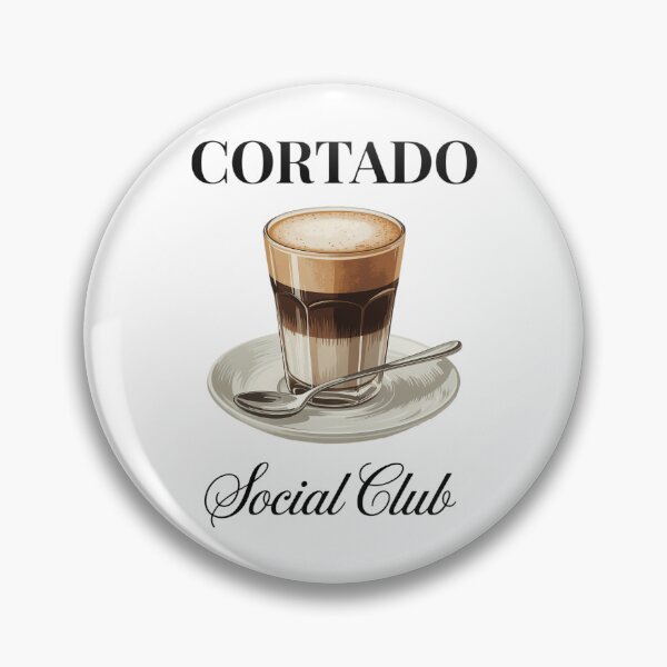 Item preview, Cortado Social Club Coffee Lover designed and sold by TyraYoung.