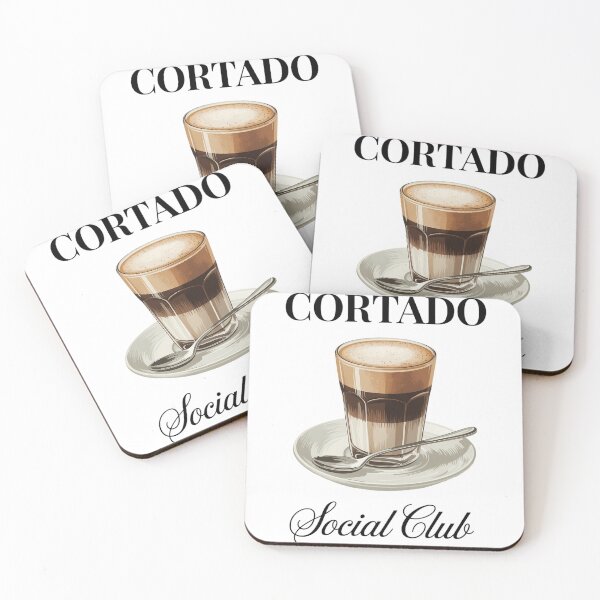 Item preview, Cortado Social Club Coffee Lover designed and sold by TyraYoung.