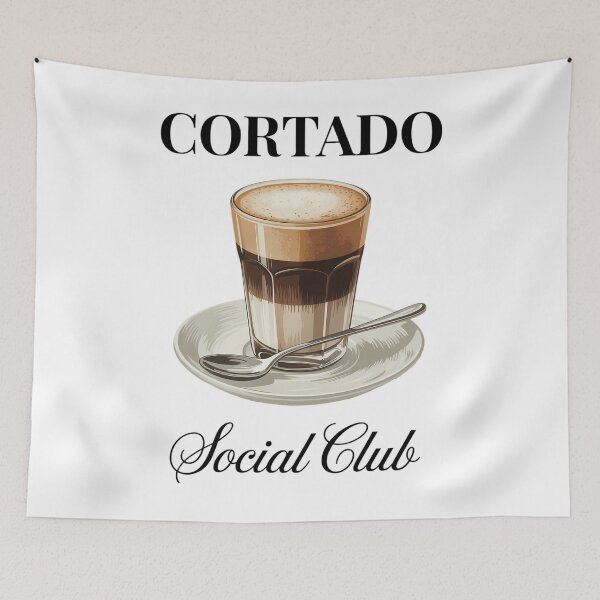 Item preview, Cortado Social Club Coffee Lover designed and sold by TyraYoung.