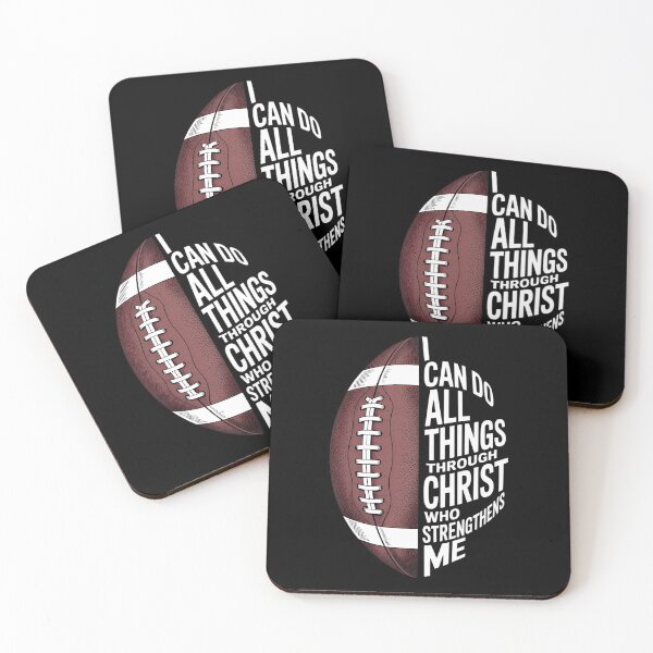 Artikelvorschau, Christlicher Fußball, religiöser Vers, Glaube entworfen und verkauft von TyraYoung.
