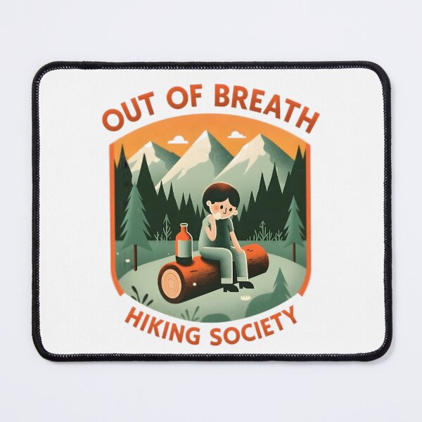 Item preview, Out of Breath Hiking Society designed and sold by nhk999.