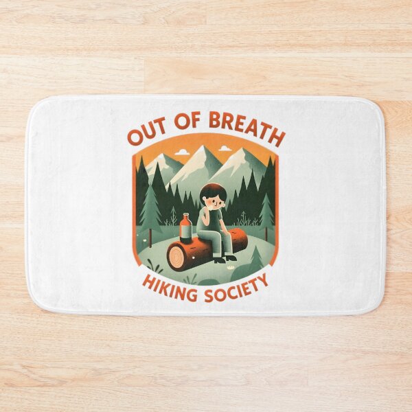 Item preview, Out of Breath Hiking Society designed and sold by nhk999.
