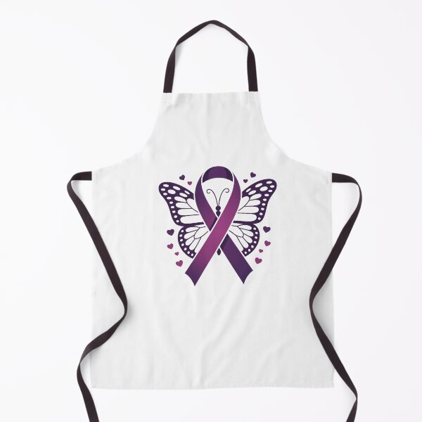 Item preview, Butterfly Pancreatic Cancer Awareness Pancreatic Cancer Survivor Purple Ribbon Cancer designed and sold by TyraYoung.