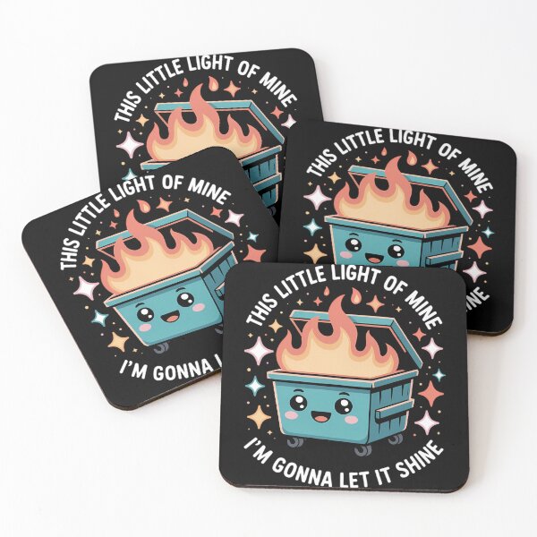 Item preview, Dumpster Fire Emotional Dumpster Fire This Little Light of Mine Mental Health designed and sold by TyraYoung.