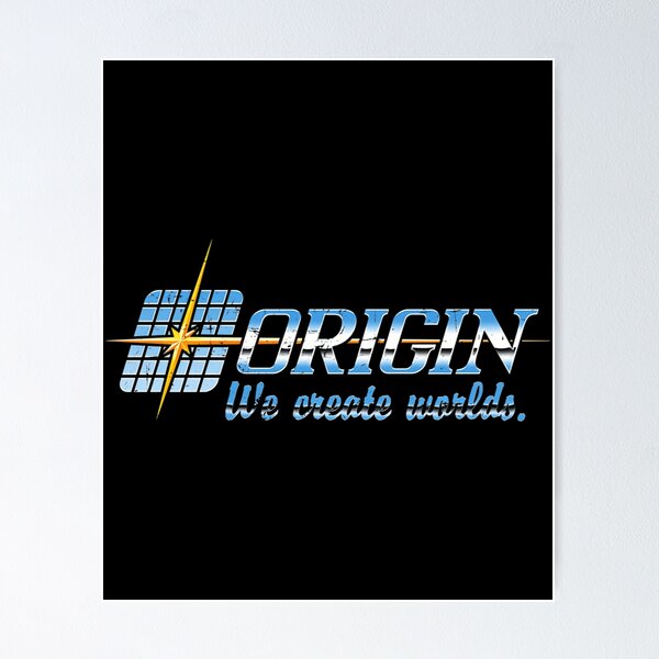 Item preview, Origin Systems Logo designed and sold by DavidSale1.