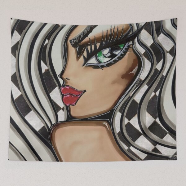 Item preview, Candy Dream Paris ~Checkered Hair designed and sold by Art By  FRANchessca.