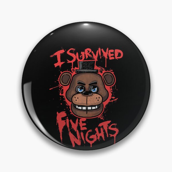 Item preview, I Survived Five Nights At Freddy's Pizzeria designed and sold by realshitshop.