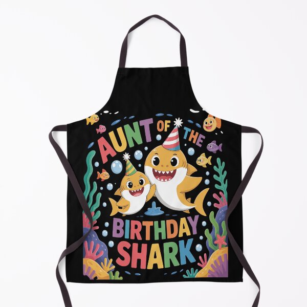 Item preview, Birthday Boy Girl Aunt Of The Birthday Family Shark designed and sold by kakashinn.