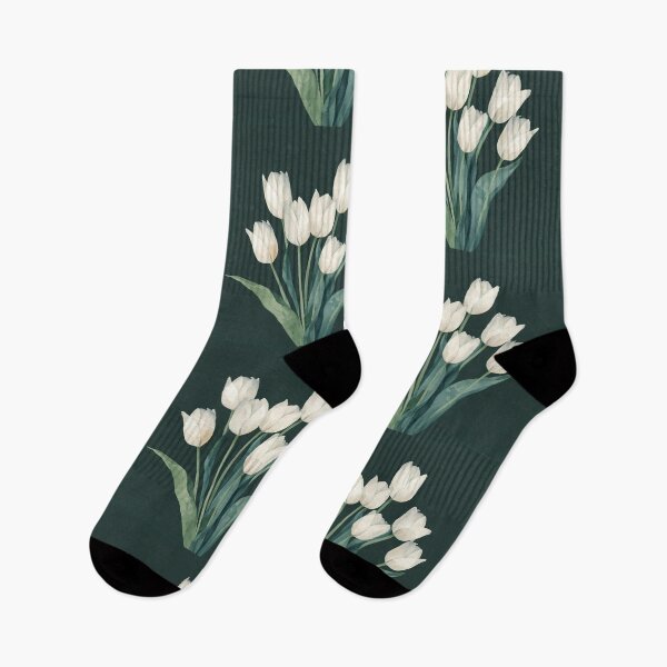 Item preview, White Tulips  designed and sold by TinyWarmThing.