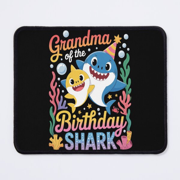 Item preview, Birthday Boy Girl Grandma Of The Birthday Family Shark designed and sold by kakashinn.