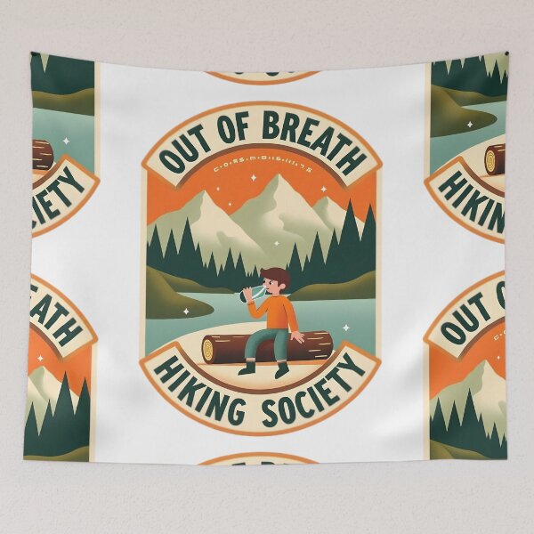 Item preview, Out of Breath Hiking Society  designed and sold by nhk999.