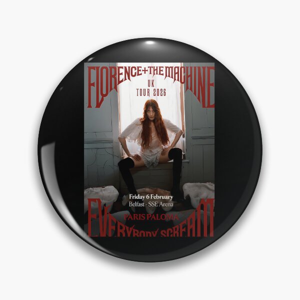 Item preview, Florence The Tour 2026 Machine Iseng designed and sold by SereneSplashes.