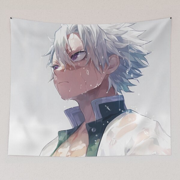 Item preview, Sanemi Shinazugawa Demon Slayer Rainy Hashira Resolve designed and sold by 108Recordings.