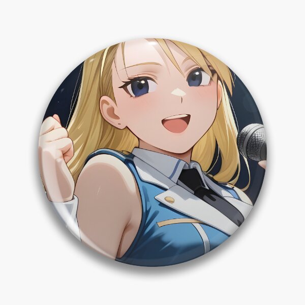 Item preview, Riza Hawkeye Fullmetal Alchemist Playful Idol Pose designed and sold by 108Recordings.