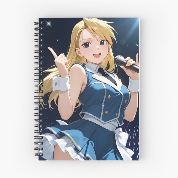 Item preview, Riza Hawkeye Fullmetal Alchemist Playful Idol Pose designed and sold by 108Recordings.