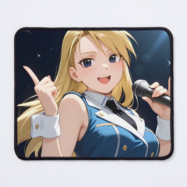 Item preview, Riza Hawkeye Fullmetal Alchemist Playful Idol Pose designed and sold by 108Recordings.