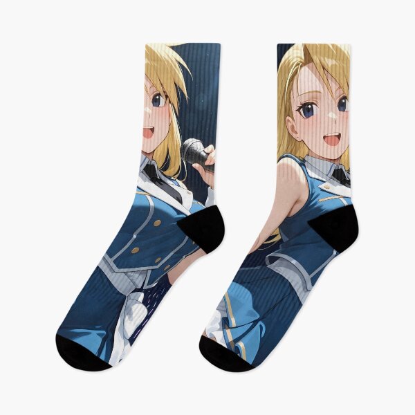 Item preview, Riza Hawkeye Fullmetal Alchemist Playful Idol Pose designed and sold by 108Recordings.