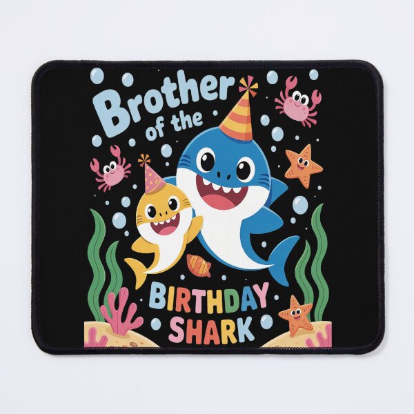 Item preview, Brother Of The Birthday Family Shark Birthday Boy Girl designed and sold by kakashinn.