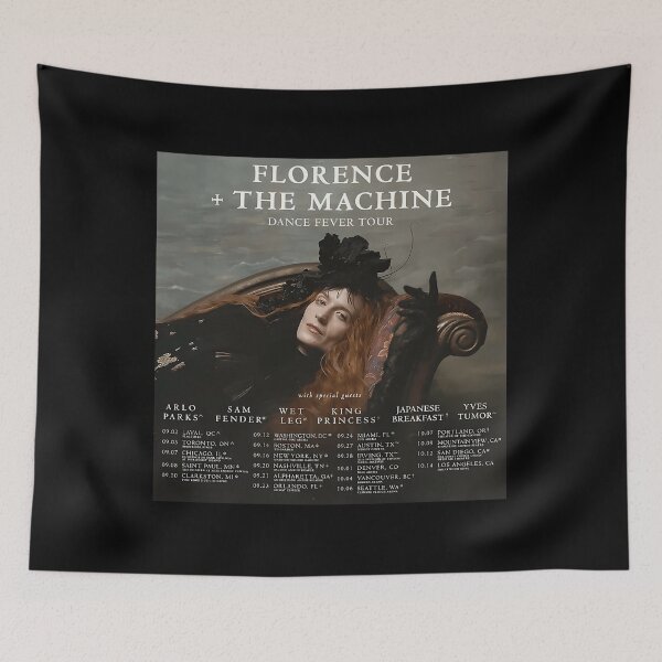 Item preview, Fever Tour With Locations And Dates designed and sold by SereneSplashes.
