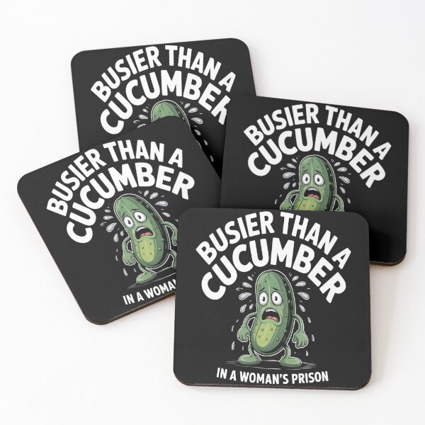 Item preview, Busier Than A Cucumber In A 's Prison Humor designed and sold by kakashinn.