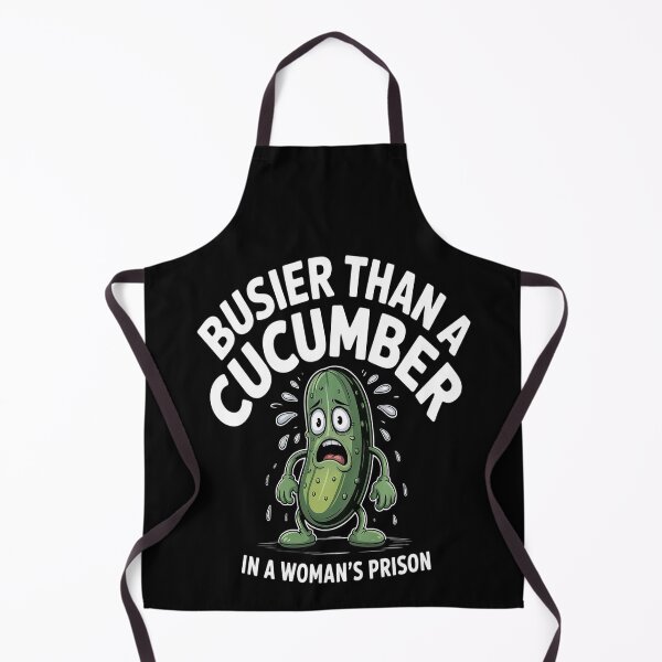 Item preview, Busier Than A Cucumber In A 's Prison Humor designed and sold by kakashinn.