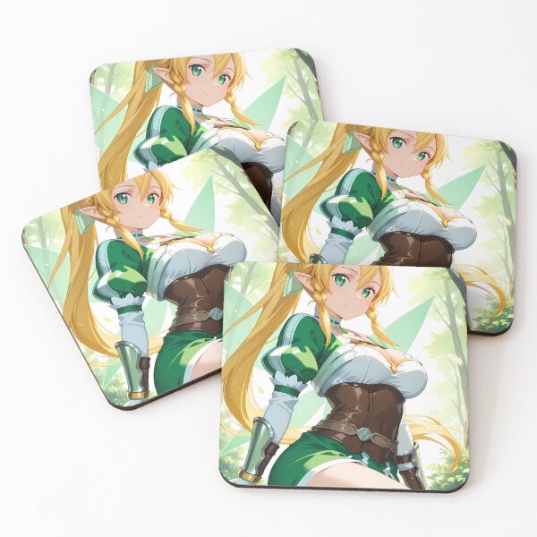 Item preview, Leafa Sword Art Online Fairy Forest Sunbeam Pose designed and sold by 108Recordings.