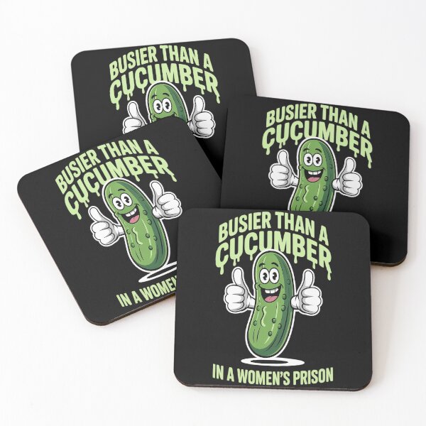 Item preview, Busier Than A Cucumber In A 's Prison_1 designed and sold by kakashinn.