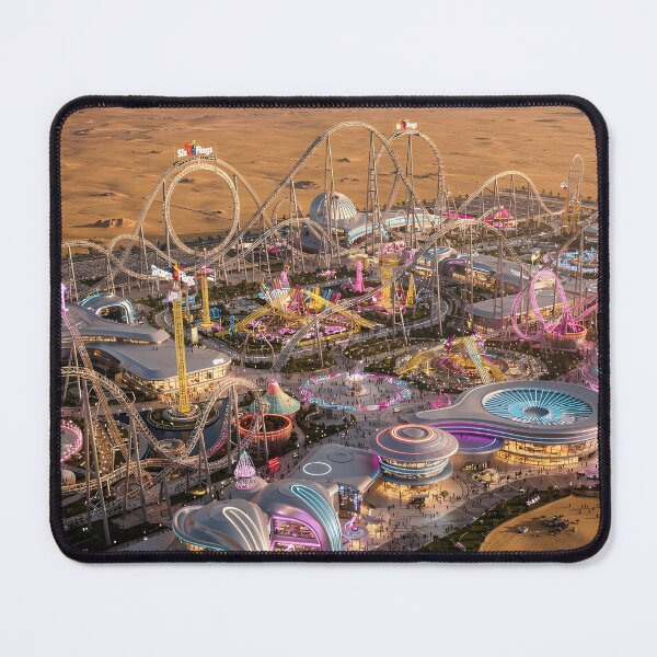 Item preview, Qiddiya Entertainment City, Riyadh, Saudi Arabia designed and sold by GoldenVerseArt.