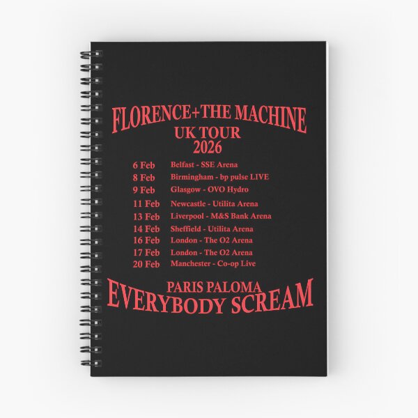 Item preview,  Florence And The Machine 2026 Tour Dates designed and sold by Anox99.